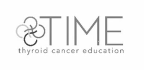 TIME THYROID CANCER EDUCATION Logo (USPTO, 05/31/2017)