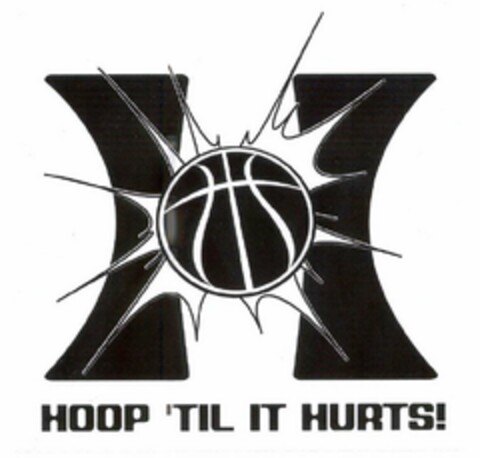 H HOOP 'TIL IT HURTS! Logo (USPTO, 11.01.2018)