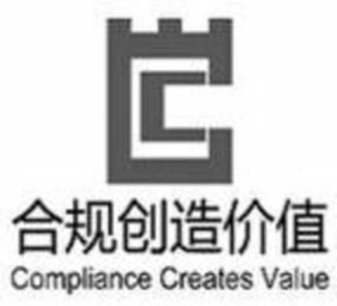 COMPLIANCE CREATES VALUE Logo (USPTO, 08/30/2018)