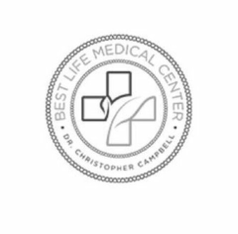 BEST LIFE MEDICAL CENTER DR. CHRISTOPHER CAMPBELL Logo (USPTO, 31.12.2018)