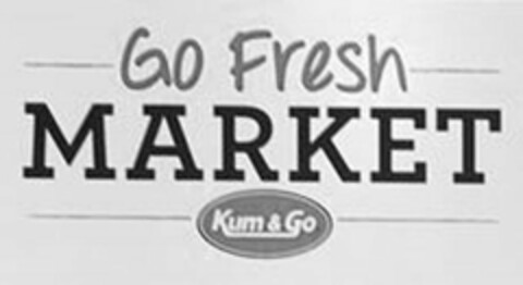 GO FRESH MARKET KUM & GO Logo (USPTO, 01/29/2019)