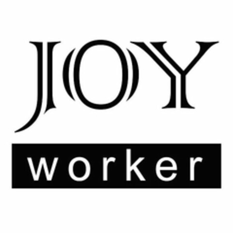 JOY WORKER Logo (USPTO, 01.04.2019)