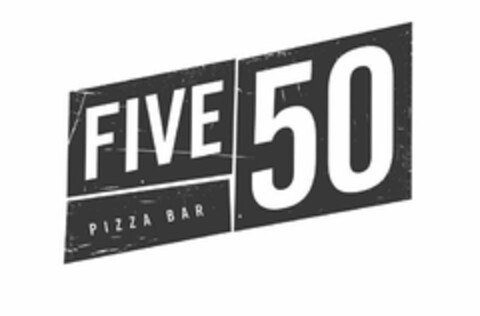 FIVE 50 PIZZA BAR Logo (USPTO, 24.05.2019)