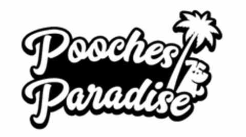 POOCHES PARADISE Logo (USPTO, 20.06.2019)