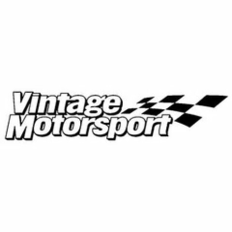 VINTAGE MOTORSPORT Logo (USPTO, 11.07.2019)