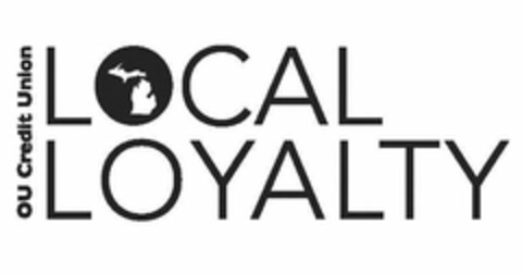 OU CREDIT UNION LOCAL LOYALTY Logo (USPTO, 10/16/2019)