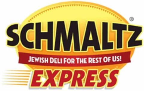 SCHMALTZ JEWISH DELI FOR THE REST OF US! EXPRESS Logo (USPTO, 11/06/2019)