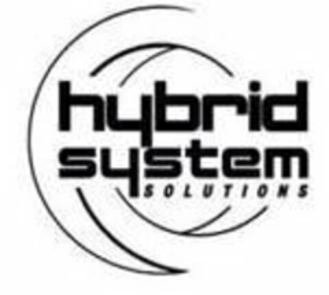 HYBRID SYSTEM SOLUTIONS Logo (USPTO, 23.01.2020)