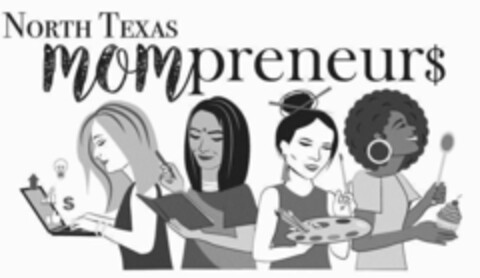 NORTH TEXAS MOMPRENEUR$ Logo (USPTO, 26.02.2020)