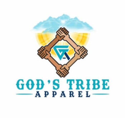 GTA, GOD'S TRIBE APPAREL Logo (USPTO, 15.06.2020)