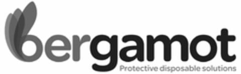 BERGAMOT PROTECTIVE DISPOSABLE SOLUTIONS Logo (USPTO, 07.07.2020)