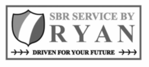 SBR SERVICE BY RYAN DRIVEN FOR YOUR FUTURE Logo (USPTO, 14.08.2020)