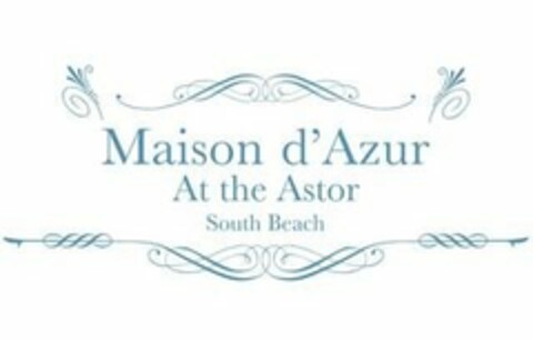 MAISON D'AZUR AT THE ASTOR SOUTH BEACH Logo (USPTO, 22.01.2009)