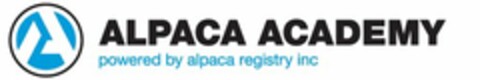 A ALPACA ACADEMY POWERED BY ALPACA REGISTRY INC Logo (USPTO, 26.01.2009)