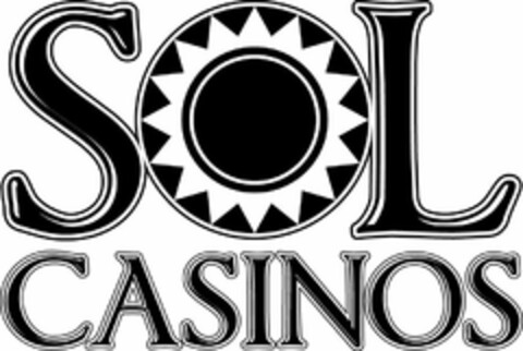 SOL CASINOS Logo (USPTO, 03/02/2009)