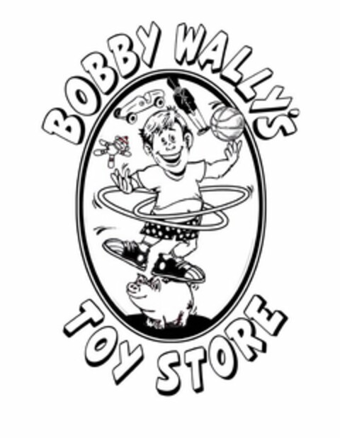 BOBBY WALLY'S TOY STORE Logo (USPTO, 25.05.2010)