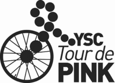 YSC TOUR DE PINK Logo (USPTO, 08/27/2010)