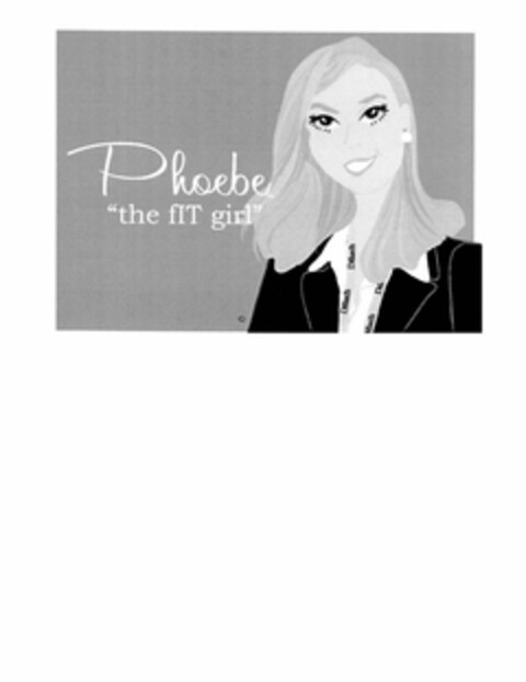 PHOEBE THE FIT GIRL Logo (USPTO, 09/23/2010)