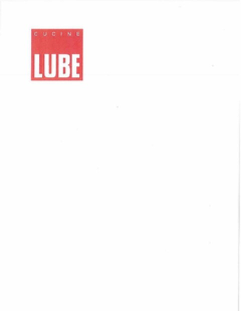 CUCINE LUBE Logo (USPTO, 12.10.2010)