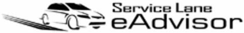 SERVICE LANE EADVISOR Logo (USPTO, 22.10.2010)