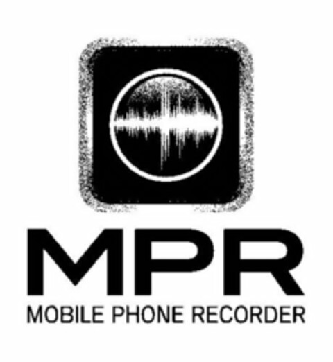 MPR MOBILE PHONE RECORDER Logo (USPTO, 17.03.2011)