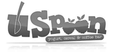 USPOON YOGURT, CEREAL & COFFEE BAR Logo (USPTO, 05/27/2011)