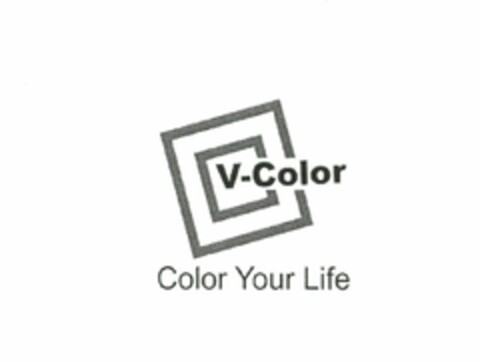 V-COLOR COLOR YOUR LIFE Logo (USPTO, 25.06.2011)