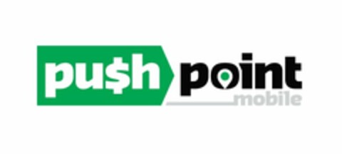 PU$H POINT MOBILE Logo (USPTO, 12/01/2011)