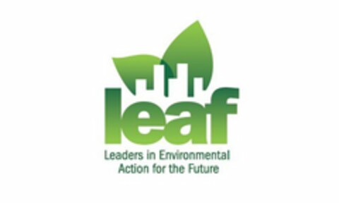 LEAF LEADERS IN ENVIRONMENTAL ACTION FOR THE FUTURE Logo (USPTO, 12/22/2011)