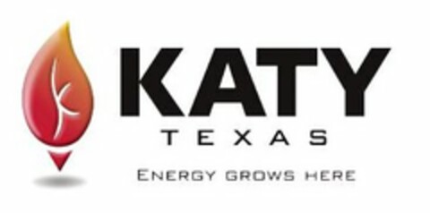 KATY TEXAS ENERGY GROWS HERE K Logo (USPTO, 03/20/2012)