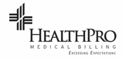 HEALTHPRO MEDICAL BILLING EXCEEDING EXPECTATIONS Logo (USPTO, 27.04.2012)