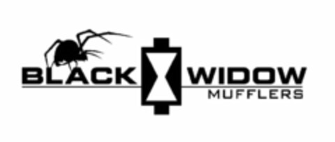 BLACK WIDOW MUFFLERS Logo (USPTO, 07.05.2012)