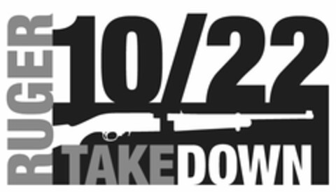 RUGER 10/22 TAKEDOWN Logo (USPTO, 17.07.2012)