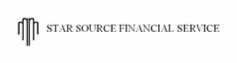 STAR SOURCE FINANCIAL SERVICE Logo (USPTO, 07/24/2012)