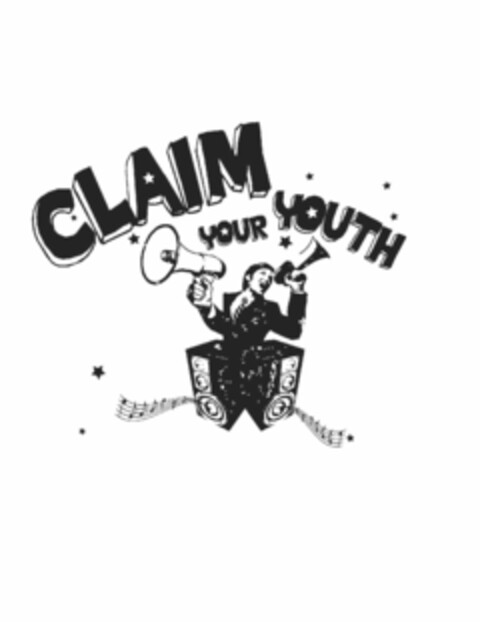 CLAIM YOUR YOUTH Logo (USPTO, 10/22/2012)