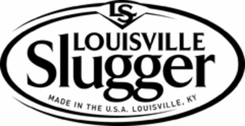 LS LOUISVILLE SLUGGER MADE IN THE U.S.A. LOUISVILLE, KY Logo (USPTO, 12/20/2012)