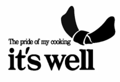 THE PRIDE OF MY COOKING IT'S WELL Logo (USPTO, 15.01.2013)