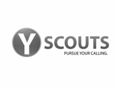 Y SCOUTS PURSUE YOUR CALLING. Logo (USPTO, 01/28/2013)