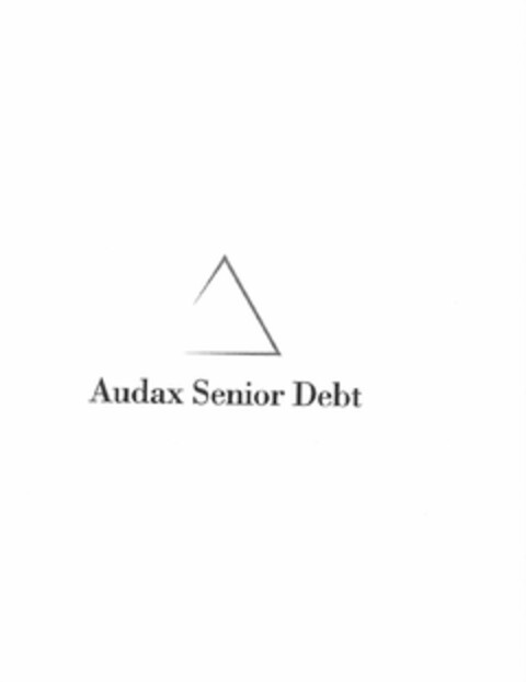 AUDAX SENIOR DEBT Logo (USPTO, 23.07.2013)