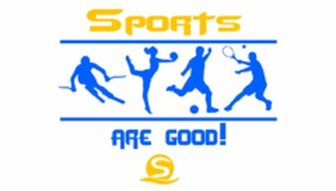 SPORTS ARE GOOD! S Logo (USPTO, 01.10.2013)