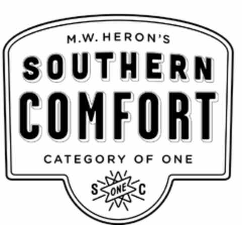 M.W. HERON'S SOUTHERN COMFORT CATEGORY OF ONE S ONE C Logo (USPTO, 10.03.2014)