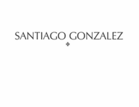 SANTIAGO GONZALEZ Logo (USPTO, 24.06.2014)