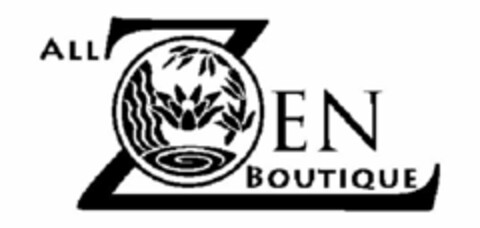 ALL ZEN BOUTIQUE Logo (USPTO, 02.09.2014)