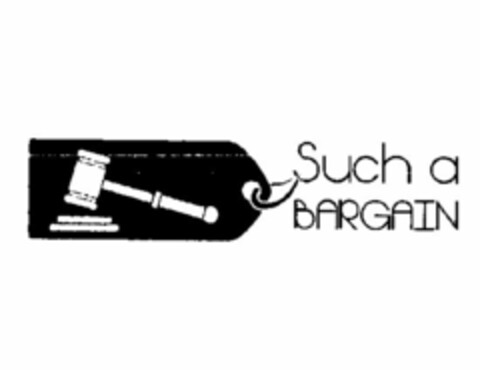 SUCH A BARGAIN Logo (USPTO, 10/31/2014)