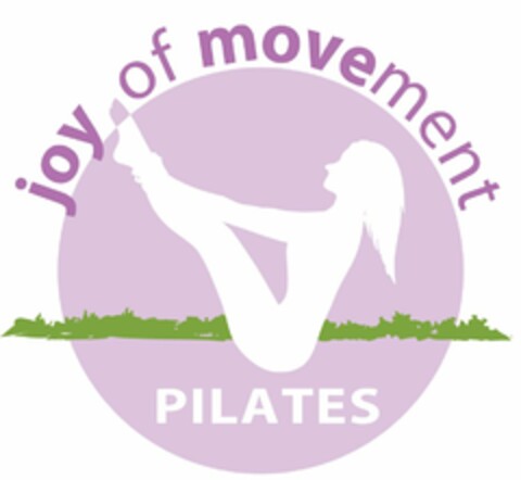 JOY OF MOVEMENT PILATES Logo (USPTO, 02/02/2015)