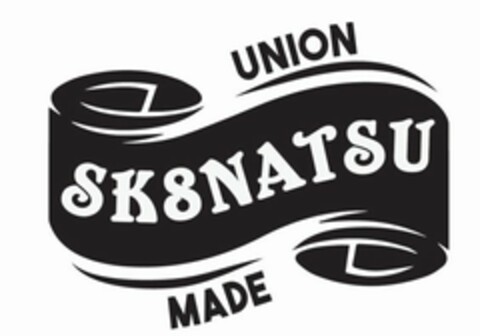 SK8NATSU UNION MADE Logo (USPTO, 03.12.2015)