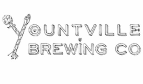 YOUNTVILLE BREWING CO Logo (USPTO, 12/03/2015)