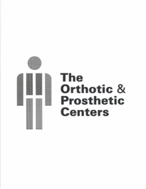 THE ORTHOTIC & PROSTHETIC CENTERS Logo (USPTO, 30.03.2016)