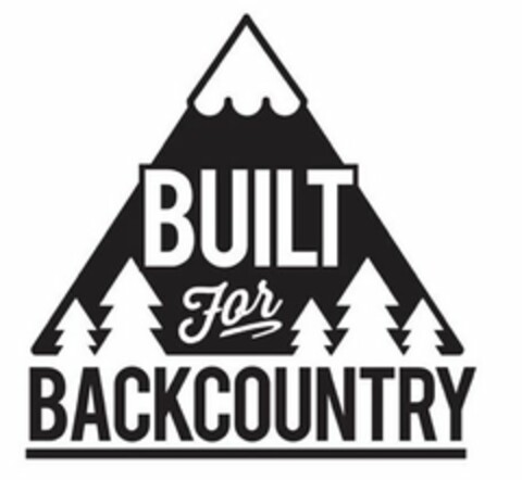 BUILT FOR BACKCOUNTRY Logo (USPTO, 04/06/2016)