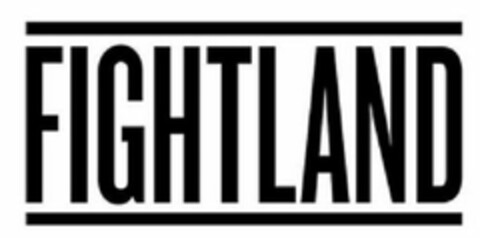 FIGHTLAND Logo (USPTO, 04/21/2016)